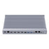 Maxtang SXRL20 Compact Fanless PC rear panel with quad HDMI and dual LAN ports