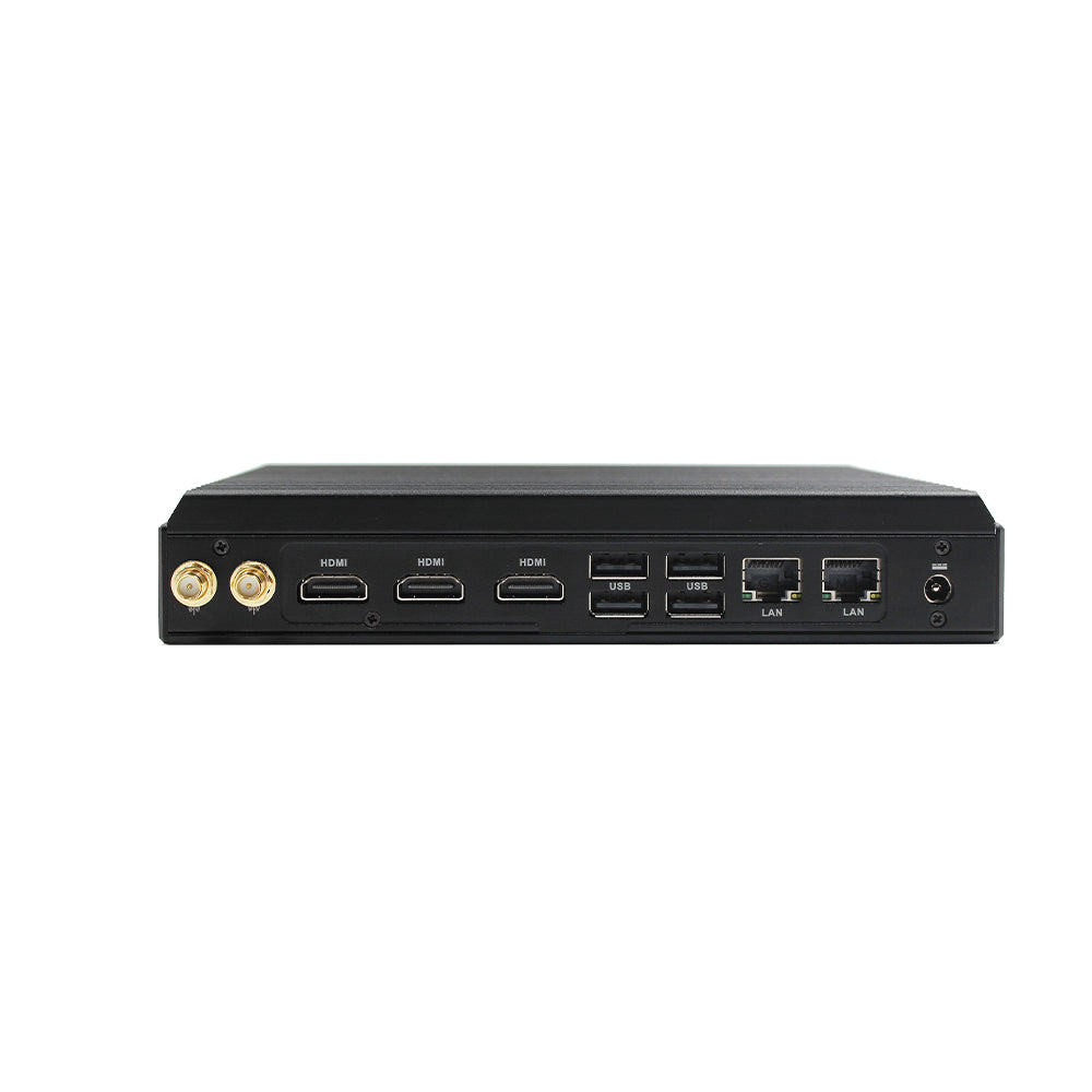 Maxtang VHEHL-30 compact embedded fanless PC front I/O ports diagram